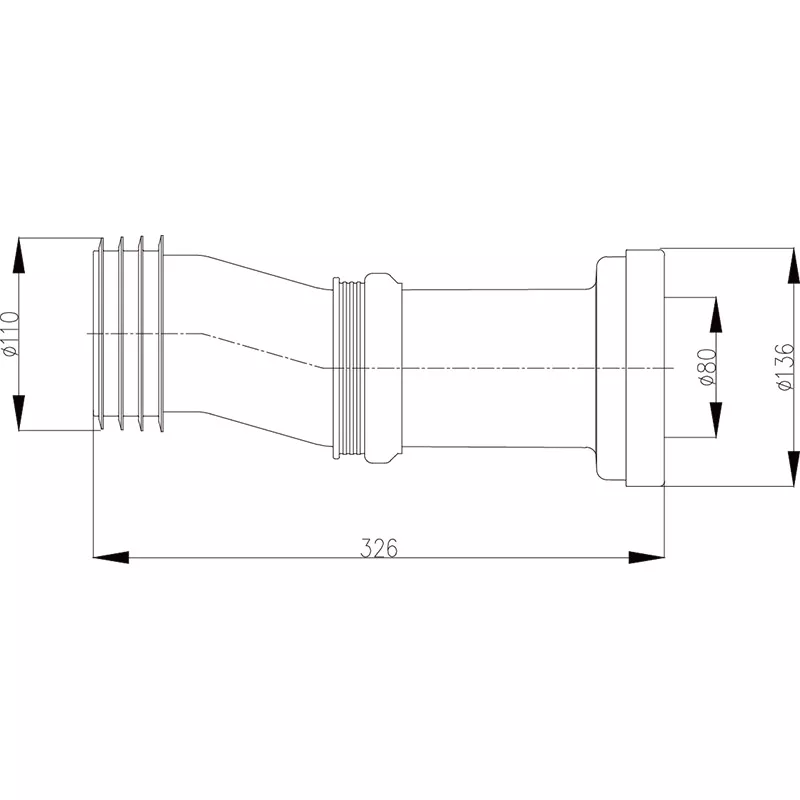 toilet drain pipe