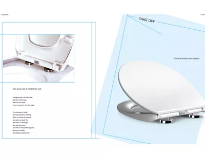 Quick-release toilet seats